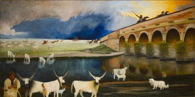 Storm on the Hortobagy by Tivadar Kosztka Csontvary